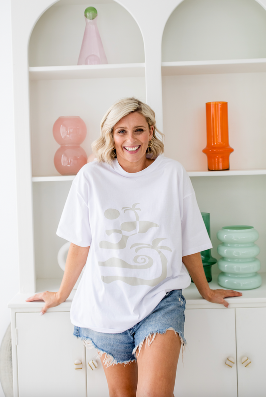 Palm Oversized Tee